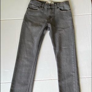 Levi’s Red Tab 511 16 Reg. 28/28 Skinny  Gray Jeans
